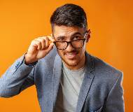 Smart Young Man